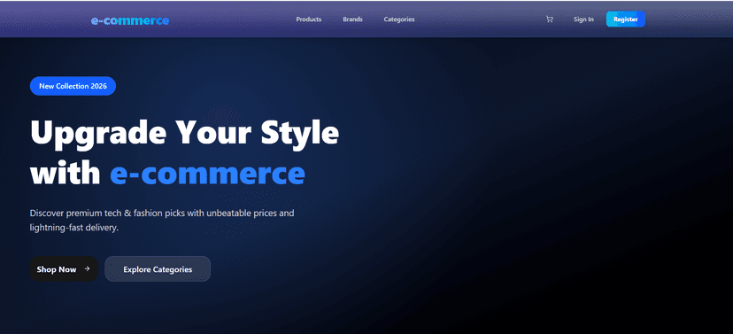 E-Commerce Website